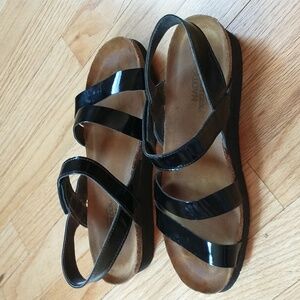 Naot Kayla Patent Leather Sandal‎